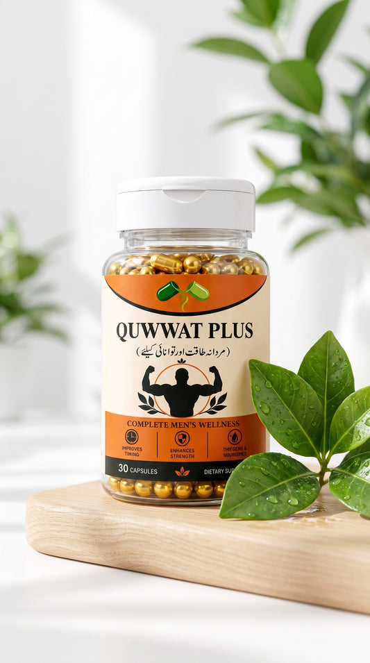 QUWWAT PLUS | Men’s Wellness, Timing & Prostate Support