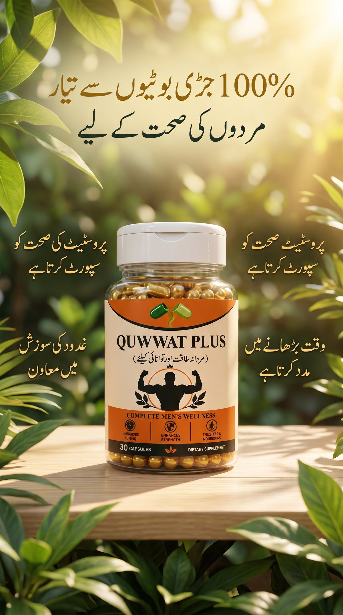 QUWWAT PLUS | Men’s Wellness, Timing & Prostate Support